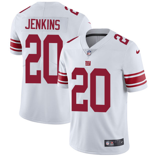 Nike Giants #20 Janoris Jenkins White Men's Stitched NFL Vapor Untouchable Limited Jersey - Click Image to Close